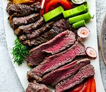 Kafta beef platter