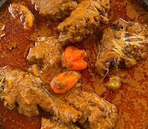 Sauce graine à la viande de queue de bœuf