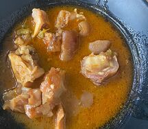 Soupe de pattes de bœuf