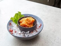 Salmon marinated