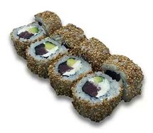 Tuna sesame wrap