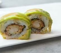 Tempura avocado wrap