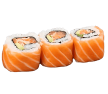 Geisha salmon tobico wrap