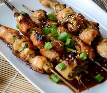 Tuna yakitori
