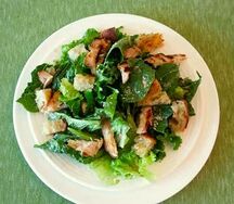 Cesar wasabi salad