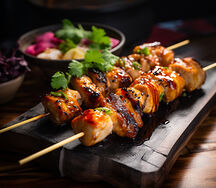 Merou yakitori