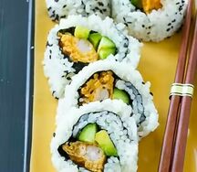 Tempura sesame wrap