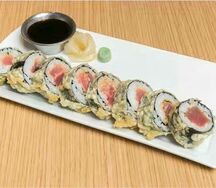 Tuna tempura rolls