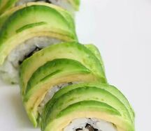 Dragon eel avocado wrap