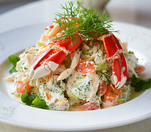 Crazy crab salad