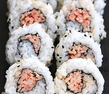 Crazy snow crab crispy wrap