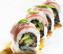 Tuna avocado wrap