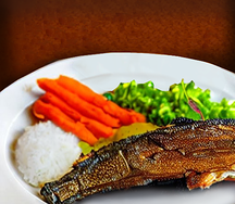 Nshima & fried fish