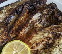 Nshima & grilled fish
