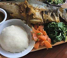 Boiled fish