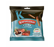Сухарики Кириешки с соусом