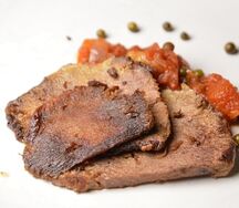 Langue de boeuf braisée