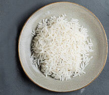 Plain rice