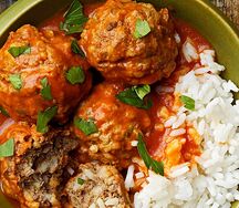 Rice & meat balls