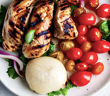 Chicken with nshima