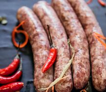 Lamb chipolatas
