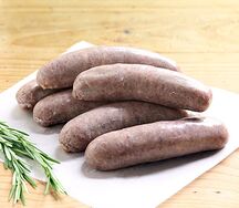 Pork sausages