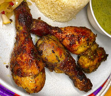 Poulet braisé