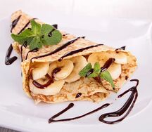 Crêpe banana 
