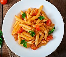 Chicken penne arrabiatta