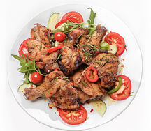 Poulet braisé