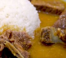 Riz sauce claire