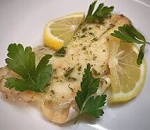 Filet de poisson à la meunière