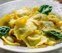 Raviolis épinards