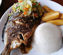 Fried Fish & Nshima
