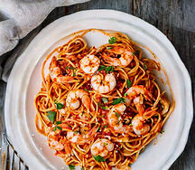 Chilli Prawn Pasta