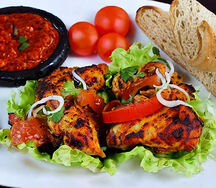 Chicken tikka baguette