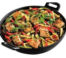 Poulet au légumes
