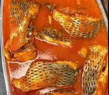 Soupe de poulet ou poisson carpe