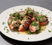 Crabe à la persillade