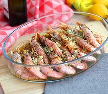 Gambas aux fines herbes