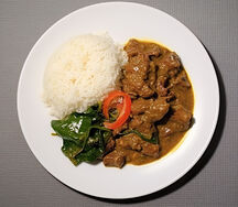 Sauce arachide avec épinard