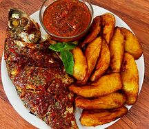 Alloco poisson frit