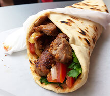 Greek Kebab Wrap