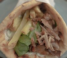 Pork Gyros Wrap