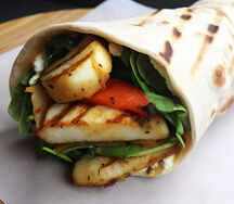 Halloumi Wrap