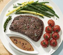 Filet de bœuf sauce poivre