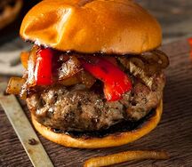 Burger de saucisses