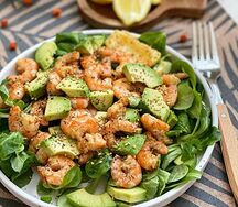 Salade de crevettes