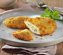 Escalope de poulet persillée