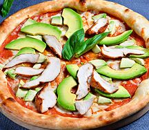 Chicken Avocado Pizza